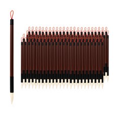 [메잌미] 캘리그라피 서예붓, 100개, 소