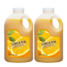 흥국 오렌지농축액 1.5L 2개세트, 2개