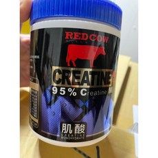 紅牛RED COW 聰勁肌酸 200g 健身補給品 添加葡萄糖 健身工廠 戰神, 1個