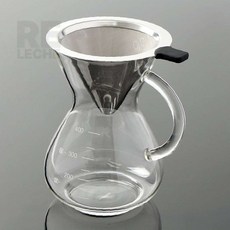 로레셋 드립서버 세트 400ml 스텐거름망