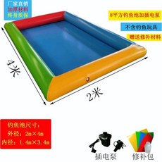 대형 에어바운스 수영장 모래 놀이터 테두리 야외 볼풀 풀장, G. U58 두께 8 펌프, G. U58 두께 8 펌프