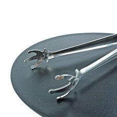 스테인리스 미니 얼음 치킨 샐러드 닭발 주름 갈비 집게 모음, 1.닭발집게, 1개