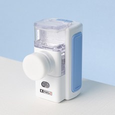 에코숨쉼 케이넵 네블라이저 + 마스크 무료증정 메쉬 저소음 휴대용 가정용 아기 의료용 강아지 고양이, 1개, 파란색(BLUE)