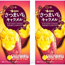 세이카 고구마 모찌 캐러멜 사탕, 63g, 2개