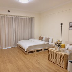 원목 느낌 옐로우 PVC 셀프 접착식 바닥재 인테리어 리폼용, 1개, 30_초콜릿색상