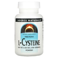 Source Naturals L-시스테인 분말 powder 100g, 1개