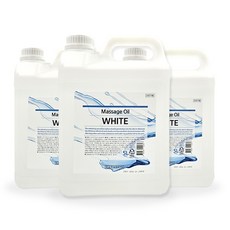 라라스킨 아로마 마사지오일 무향 화이트 5리터 대용량 5000ml, 3개, 5L