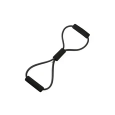 홈트레이닝 5 단계 저항 밴드 피트니스 요가 풀 로프 고무 확장기 탄성 홈 체육관 운동 장비, [01] Black, 1개