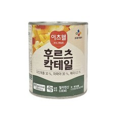 후르츠칵테일(이츠웰 원터치 NEW 850g)X6, 6개, 850g