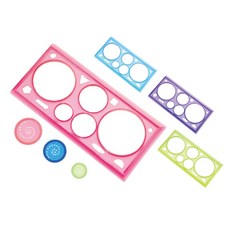 壓克力造型尺 量角器 直尺, 隨機出貨, 1個