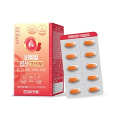 비헴철엽산 프리미엄 30g, 1개, 60정