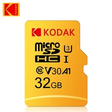 코닥 마이크로 SD 카드 메모리 32GB 64GB C10 A1 TF 플래시 포함, 01 32GB