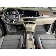 VW Volkswagen T7 Multivan 3D卡固腳踏墊前座3件式