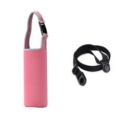 텀블러 가방 보온 보냉 드링크백 테이크아웃 컵홀더 백 RUL+1237, 핑크, 1개