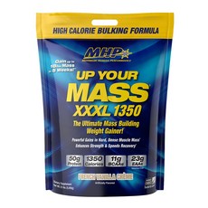 MHP Up Your Mass XXXL1350碳水蛋白粉 法式香草奶油口味, 5.456kg, 1包