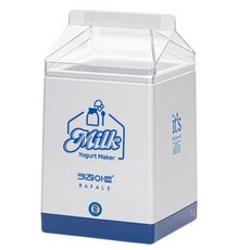 키친아트 라팔 밀크 요거박스, Blue+White(혼합색상), 10개