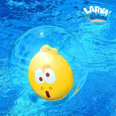 (라바 아일랜드) 비치볼 (DK-YBB-01), 0.25mm, 옐로우, 1개