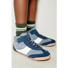 자라 복싱 레더 하이탑 슈즈 - 블루117153