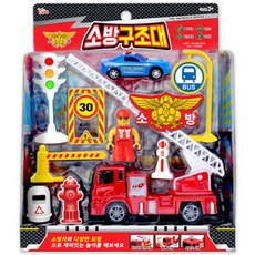 남아 알찬구성 문열리는 가성비 소방차세트 다양한 교회유치부 대근육, 1개