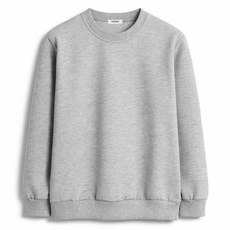 탑보이 국내생산 남녀공용 특양면 무지 맨투맨 (KKA033)