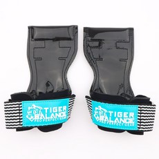 타이거밸런스 헬스 스트랩 리프팅 그립, 스포라이트 스트랩 + 로고 민트, 1세트