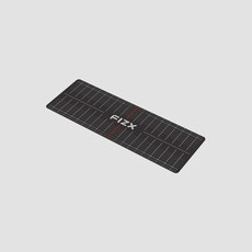 피직스 짐매트 요가매트 헬스매트 논슬립 미끄럼방지 홈트, 1개, 블랙