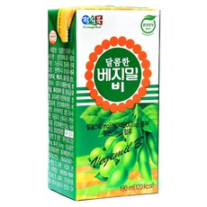 (올따옴) 정식품 달콤한 베지밀두유 비 190ml 48입, 1개
