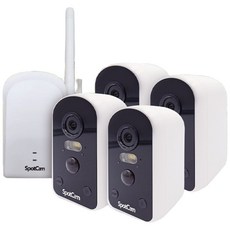 SpotCam Solo Pro 免插電佈線高畫質防水監控套件（電池攝影機）, 1個