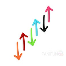 화살표 자석 6P 현관자석 메모자석 디자인자석 포토자석 yss+7637NQ