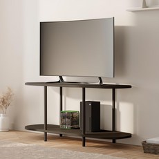 GAGU FEELING Ano 圓形層架, 全黑, 2層