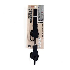 宏國生活 2段式貓咪掛勾 可愛造型 雙層掛勾設計 多場景適用 無需釘牆, 如圖, 1個