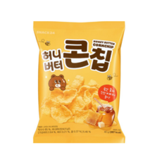 스낵24 허니버터콘칩 40g, 12개