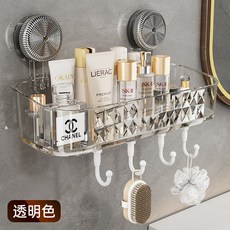 吸盤收納置物架, 透明