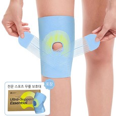 aoFIT무릎 보호대 전문 인체공학 스포츠 무릎받이, 1개, 네이비