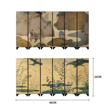 미니병풍 자개액자 제사용품 인테리어 디피 액자 중화 자개 제수용품 전통 중식당 병풍, 유산념