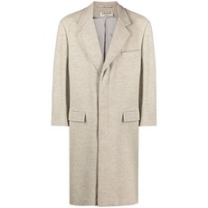 안젤로 빈티지 컬트 중고 1990 울 싱글 브레스티드 코트