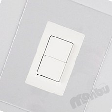 MB1 아크릴스위치커버 스위치오염방지커버 스위치스티커, 2구 3구용/소