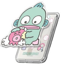 산리오 아크릴 그립 스마트톡 투명 마그네틱 카드지갑(맥세이프 호환), 1개, 목욕_한교동