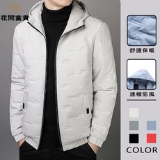 冬季男生外套 棉衣外套 羽絨棉服 大尺碼防風加厚保暖飛行連帽棉服 抗寒保暖輕奢休閒外套