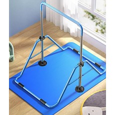 실내 유아 철봉 가정용 놀이기구 운동 접이식 홈 그네 유아그네 다용도 첫그네 어린이, 1개, 블루 1.1-1.55m