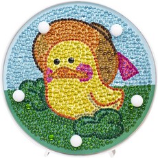 소풍 삐약이의 반짝이는 조명등 은은한 DIY공예 보석십자수 11216EA 1(PC), 색상