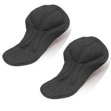 2pcs 사이클링 젤 패드 쿠션 자전거 반바지 속옷 패딩 엉덩이 보호대