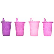 더퍼스트이어스 테이크 & 토스 빨대컵 9개월+, Pink, 4개, 295.7ml