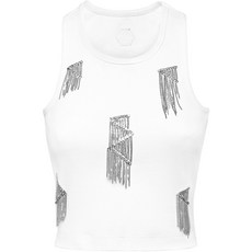 필립플레인 프린지 탱크 탑