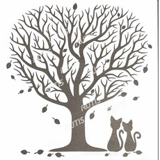 ST-CU2-0041型染版 蝶古巴特DIY簍空模板 塗鴉模版 繪畫模版，輕鬆打造獨特風格，激發無限創意, 1個, ST-CU2-0041