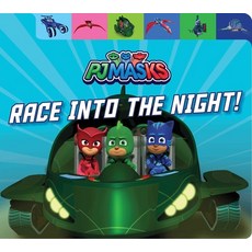 (영문도서) Race Into the Night! Board Books, Simon Spotlight, English, 9781534499430