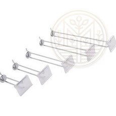 이중후크 타공판 명찰걸이 빠른배송 액세서리 부속 매장, 200