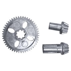 臺灣熱銷 海博星1:14遙控車2105A/T10轉嚮杯避震器車輪胎等金屬電機等配件, M21052-金屬大齒輪+主動傘齒 （鋅, 1個