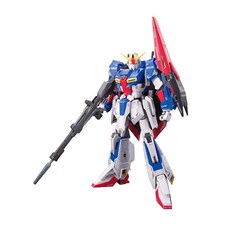 BANDAI SPIRITS (반다이 영혼) RG 기동전사 Ζ건담 MSZ-006 제타 건담 1/144 스케일 색으로 구분 된 플라스틱 모델, 1개