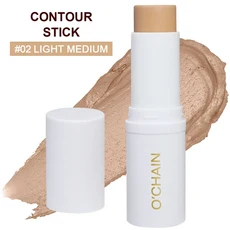 컨투어 스틱 크림 롱웨어 가벼운 스틱 얼굴 조형이 쉬운 내추럴 컨실러 브론저 컨투어링 메이크업 펜, 06 02